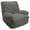 GRAY, variant on SureFit Stretch Oxford with Separate Zippered Seat Cushion and Elastic Hem Two Piece Loveseat Slipcover, Gray