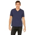 thumbnail image 1 of Bella Canvas Mens Jersey V-Neck Tee, XL, Navy, 1 of 3