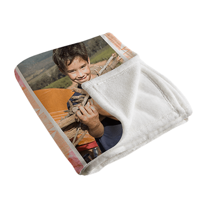 60x80 Plush Fleece Photo Blanket