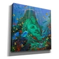 thumbnail image 2 of Epic Graffiti 'The Sphynx Below' by Enright, Canvas Wall Art, 18"x18", 2 of 8