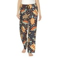 thumbnail image 2 of Picia Turtles and Sea Plants Womens Soft Woven Cotton Elastic Waistband Sleep Pajama Pant Lounge Sleep Pant With Pockets And Drawstring-, 2 of 9