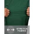 thumbnail image 2 of sogami Men's Stretch Dress Shirts Long Sleeve Business Casual Button Down Shirt Spread Collar, 2 of 7