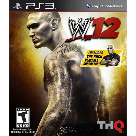 WWE' 12 PARA PS3