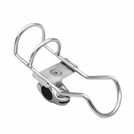 ZCKK Fishing Rod Holder Portable Anti-rust High-polished with Wrench Corrosion Resistant Heavy Duty Stainless Steel Sea Boat Fishing Guardrail Pole Support Fishing Gear