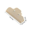 thumbnail image 2 of 2pcs Household Kitchen Food Preservation Sealing Clip Organizing And Storing Tool Clip Sealing Device Plastic Snack Bag Sealing Clip, 2 of 5