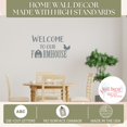 thumbnail image 3 of Welcome To Our Farmhouse Kitchen Decor Wall Decals Vinyl Art Stickers 36x20-Inch Storm Gray, 3 of 6