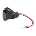 thumbnail image 3 of Amdohai 12V Power Supply Base with Bracket Power Mother Seat Waterproof Car Cigarette Lighter Socket Adapter for Car Motorcycle RV, 3 of 8