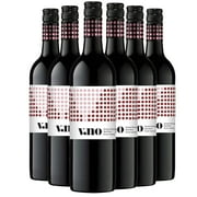 V.no Non Alcoholic Wine - Red Wine, 750mL, 6 Bottles | Vegan and Gluten Free Alternative Beverage | Made in Australia from 100% Australian Grapes | Balanced and Soft with Dark Fruit Flavors