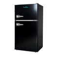thumbnail image 1 of iceBlue 3.2 Cu.Ft Mini Fridge with Freezer, 2-Door Compact Refrigerator, Adjustable Temperature, with Bottle opener, Removable Glass Shelves, Black, 1 of 8