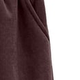 thumbnail image 3 of Chibenne Boys Jogger Sweatpants with Pocket Corduroy Casual Pants Elastic Waist Fleece Lined Winter Warm Pants, 3 of 4
