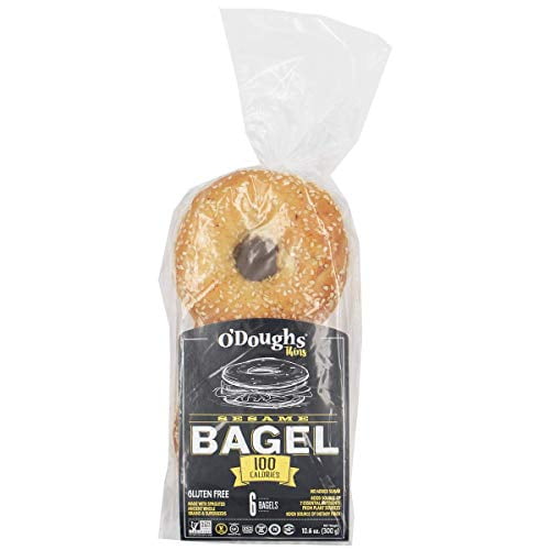 O'Doughs Thins Sesame Bagels 10.6 oz Presliced Good Source of