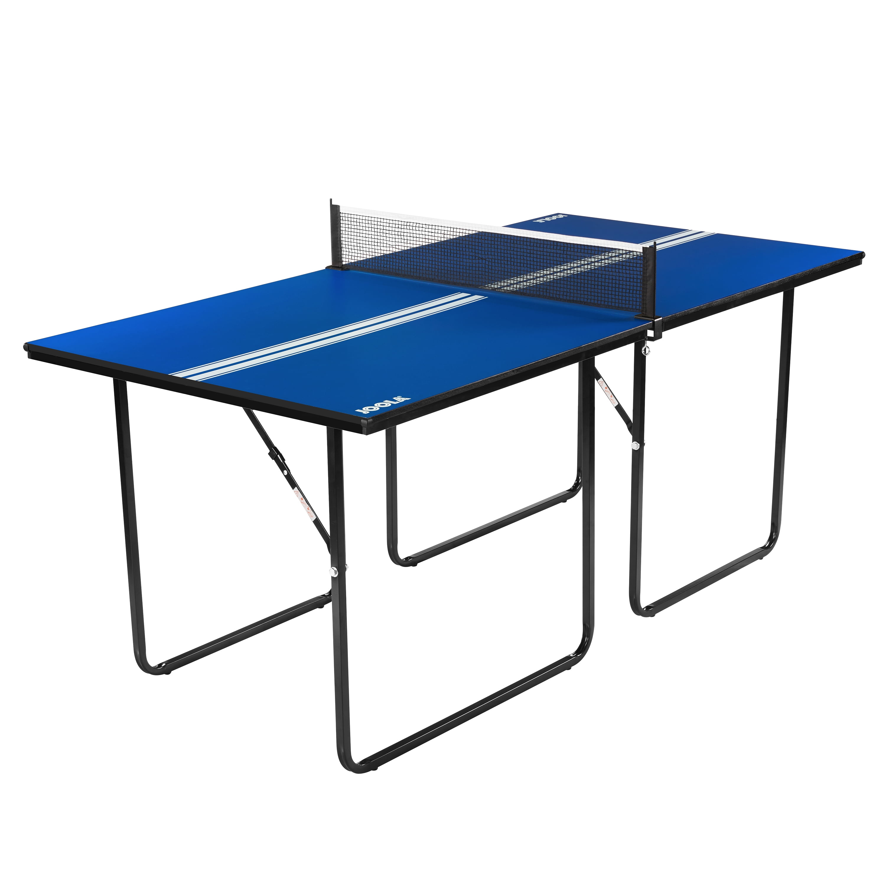 Mid Size Table Tennis Ping Pong Table for Small Spaces and Apartments with Net 