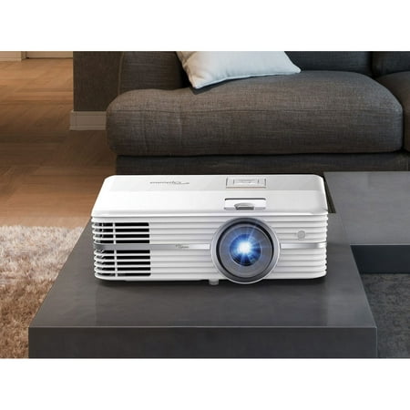 Optoma - UHD52ALV 4K UHD Smart DLP Projector with High Dynamic Range - White