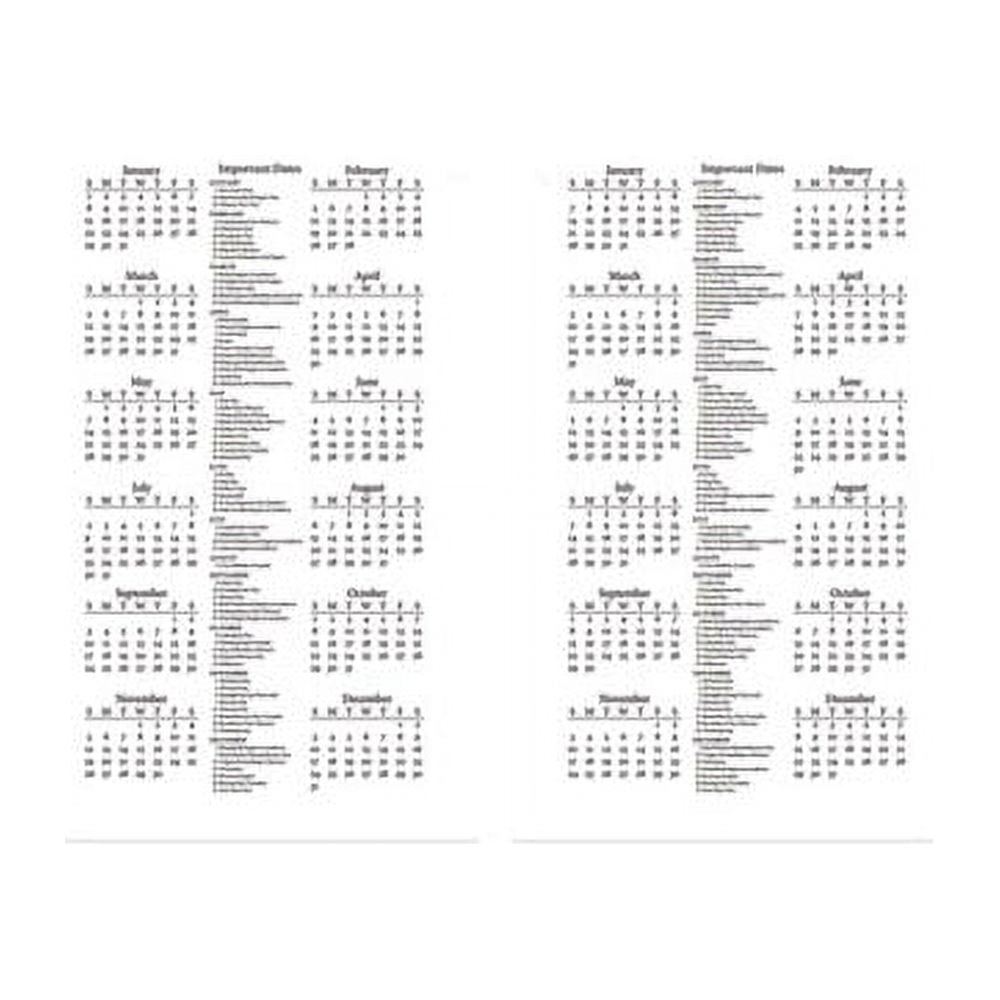 Photographic Desk Calendar Refill 3.5 x 6, 2022