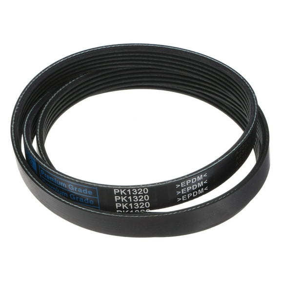 5PK1320 V-Ribbed Belt 5 Ribs 1320mm Length x 18mm Width x 5mm Thick, EPDM Serpentine Belt