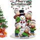 thumbnail image 2 of Colgante de árbol de Navidad familiar Colgante de PVC para coche Colgante de Navidad, 2 of 5