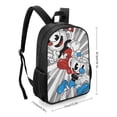 thumbnail image 6 of The Cuphead Show Backpacks Bookbag Casual Daypack Backpacks for Travel Work Camping Office, 6 of 6