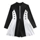 thumbnail image 5 of Traje de Baño de Entrenamiento de Moda para Niños, Material de Nylon Suave Spandex, Colores Negros Y Azules Oscuros, 5 of 6