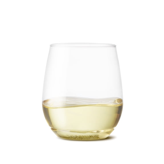 TOSSWARE Clear Plastic 14 oz Vino Wine Glass