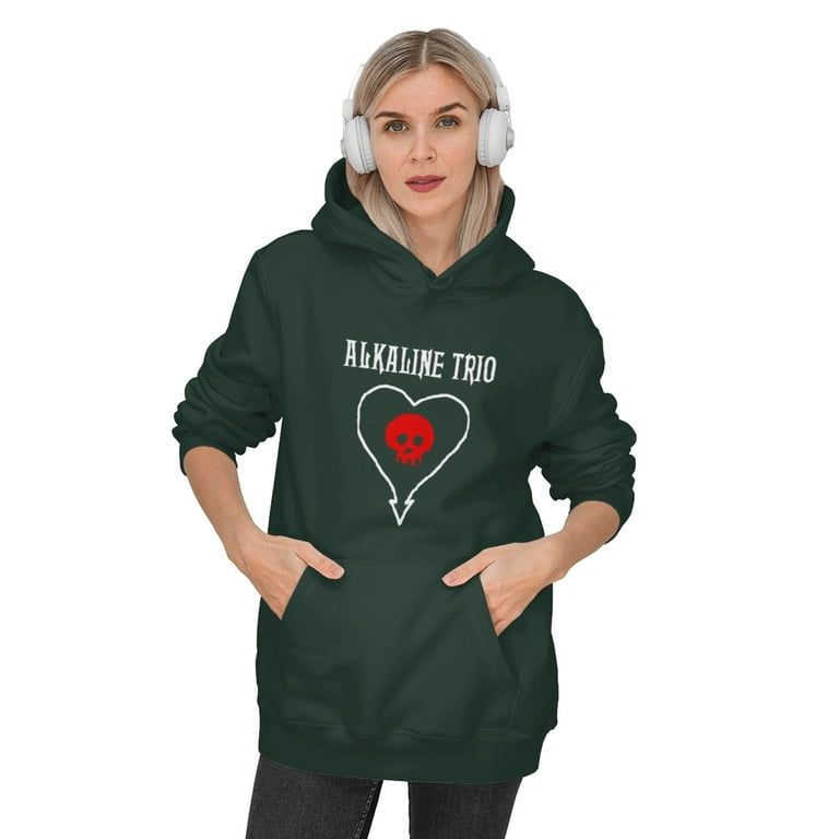 ALKALINE TRIO Hoodie Trending Unisex Cotton Hoodie Walmart