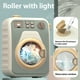 thumbnail image 2 of Rotatable Kids Washing Machine Laundry Toy Set para electrodomésticos de lavado en el hogar - Orange, 2 of 3