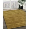 thumbnail image 2 of Ahgly Company Indoor Square Contemporary Dark Brown Abstract Area Rugs, 8' Square, 2 of 6