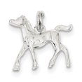 thumbnail image 1 of Charme Cheval en Argent Sterling QC5039 (20mm x 22mm), 1 of 2