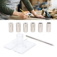 thumbnail image 3 of Centering Drill Guide Kit, Easy Usage Drill Bushing Set Wide Application 8 Pcs  for Woodworking, 3 of 8