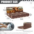 thumbnail image 6 of Pzuqiu Highland Cow Rv Cushion Slipcover Lightweight Set Of 2 Aztec Rv Dinette Cushion Set Easy Install Replacement Camper Sofa Chair Protector for Travel Trailer Couch Booth Seat, 6 of 6