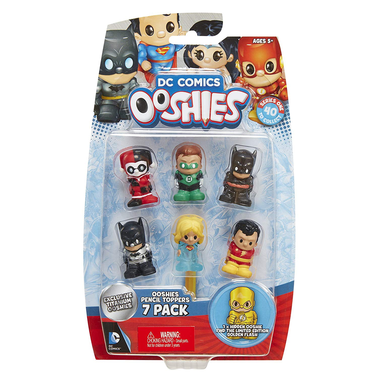 WWE OOSHIES SERIES 1 WRESTLING FIGURE PENCIL TOPPERS 5 x BLIND BAGS 