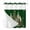 Green, variant on No Hook Green Xmas Trees Shower Curtain with Snap in Liner Set, Christmas Snowflake Rustic Wood Brown Waterproof Fabric Bathroom Curtains with See Through Top Window, Hotel Style Small 36 x 72 Inch