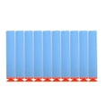 thumbnail image 2 of 100 Uds pistola de juguete balas de repuesto suave dardos accesorio reutilizable de espuma EVA (azul cielo), 2 of 14