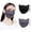 Dark Grey, Black, variant on 2-Pack Cooling Breathable UV Face Mask for Women, Sun Protection Face Cover Washable Reusable for Outdoors
