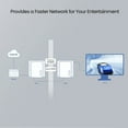 thumbnail image 4 of Av1000 1-Port Gigabit Powerline Adapter, Up To 1000Mbps (Ph3),White, 4 of 9