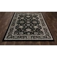 thumbnail image 2 of Art Carpet 841864102215 5 x 8 ft. Arabella Collection Traditional Border Woven Area Rug, Black, 2 of 2