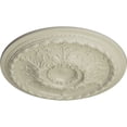 thumbnail image 3 of 28"OD x 2 3/4"P Stockport Ceiling Medallion (Fits Canopies up to 6 1/4"), Hand-Painted Clear Yellow, 3 of 6