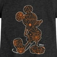 thumbnail image 3 of Mickey & Friends - Mickey Silhouette - Toddler And Youth Girls Short Sleeve Graphic T-Shirt, 3 of 5