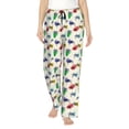 thumbnail image 2 of Lsque Cartoon Sea Turtle Print Women's Pajama Pants, Lounge Pant - Comfortable Home Wear,Elastic Waistband, Stylish Design-XX-Large, 2 of 9