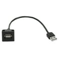 thumbnail image 2 of Cable De Salida USB, Cable De Toma USB De Entrada De 12 V-30 V Carga Segura Reemplazo De Plástico ABS Para Vios Para Cámara De Teléfono De Coche, 2 of 7