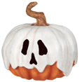 thumbnail image 2 of Stylish Halloween Pumpkin Decoration With Ghostly Drape Design: A Chic Ornament For Elevating Festive In Home And Decor, 2 of 4
