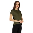 thumbnail image 3 of Inkmeso T-shirt à Épaules Tombantes et Col Rond pour Femmes, Coupe Décontractée pour l'Été, 3 of 7