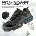 thumbnail image 3 of NIFOFISE Steel Toe Sneakers for Men & Women, Lightweight Work Shoes with Composite Safety Toe & Air Cushion, 3 of 6