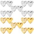 thumbnail image 4 of 10pcs Photo Cadre Collier Pendentifs Créatif Coeur Forme Collier Bijoux Cadeau, 4 of 9
