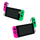 thumbnail image 3 of Controles Joy Stick Compatibles Con Nintendo Switch Virtual Zone Rosa-Verde, 3 of 5