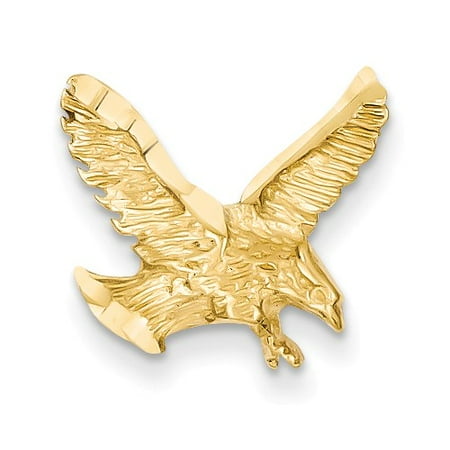 14k Yellow Gold Eagle Pendant