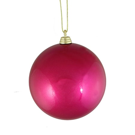 satin pink magenta shatterproof christmas ball ornament 4 satin pink magenta shatterproof christmas ball ornament 4