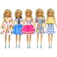 thumbnail image 4 of 57 juegos de ropa de muñeca Barbie de 30 cm juguetes de niña en casa para cambiar los accesorios de la casa de muñecas bjd, 4 of 5