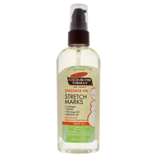 Palmers Aceite Aceite de masaje con fórmula de manteca de cacao para las estrías 3.4 oz Palmers Aceite 3.4 oz