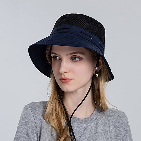 Bucket Hats Women Sun Hat Wide Brim Protection Beach Hat Adjustable Bucket Hat Summer Hats Bucket Hats