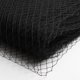 thumbnail image 4 of 1 yarda (aprox. 91 cm) de cinta de malla extra ancha en forma de diamante (25 cm de ancho) para Negro, 4 of 9